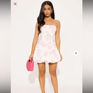 NWT FASHION NOVA FLORAL MINI DRESS
